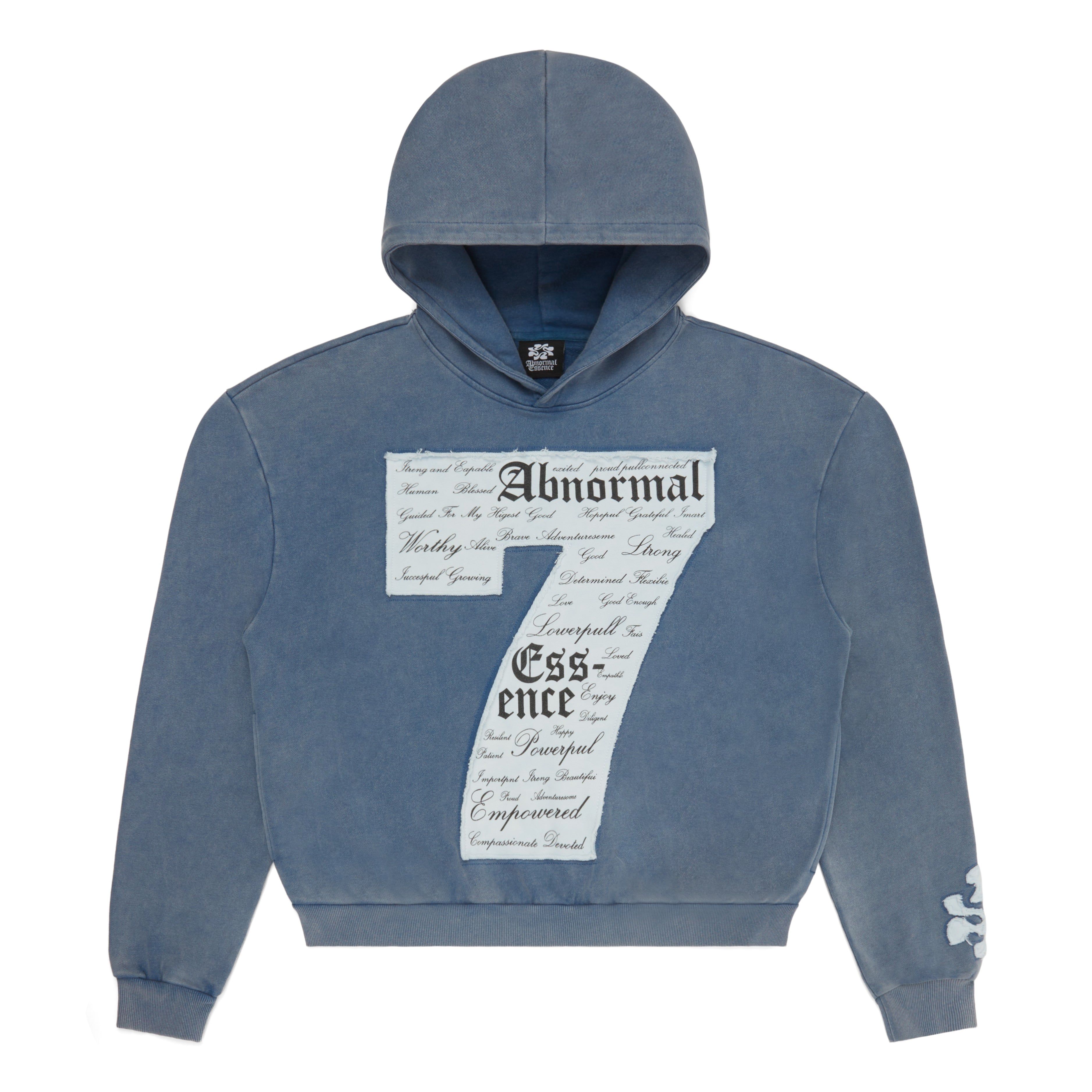 Blue vintage hoodie